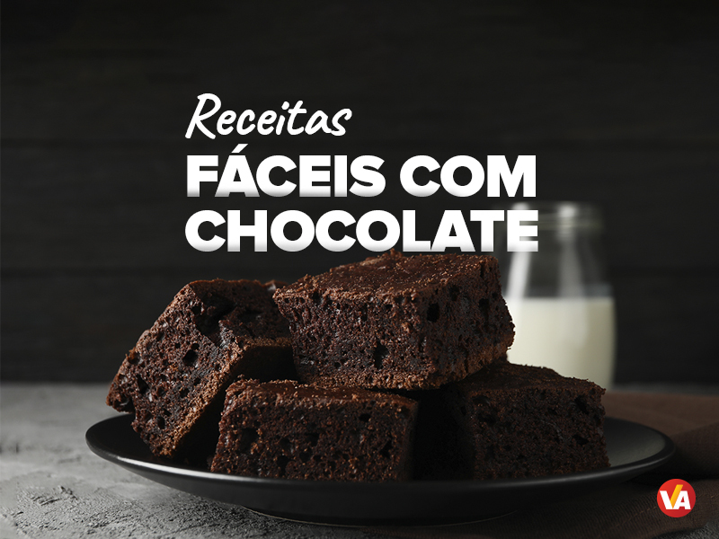 O BOLO DE CHOCOLATE MAIS FÁCIL DO MUNDO, FEITO MISTURANDO A MÃO